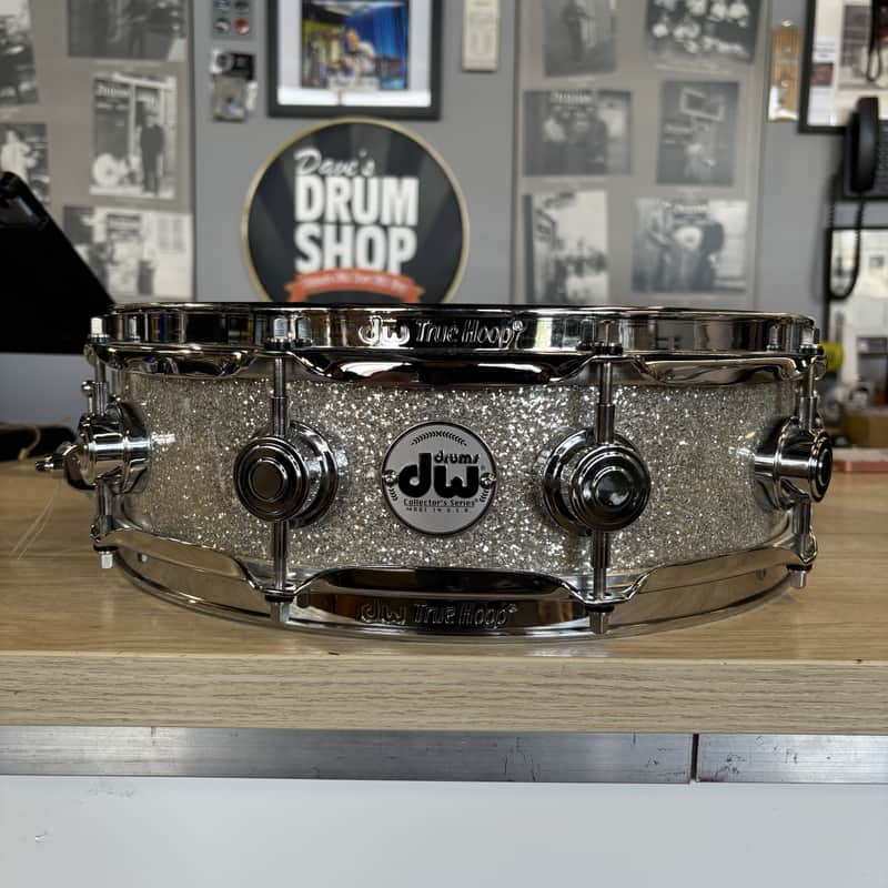 DW Collectors 4 x 14 Broken Glass Piccolo Snare image 1