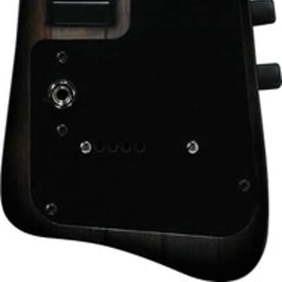 Ibanez UB Upright 4 String Bass w/Bag - Black Ice Burst Low Gloss (UB804BUL) image 7
