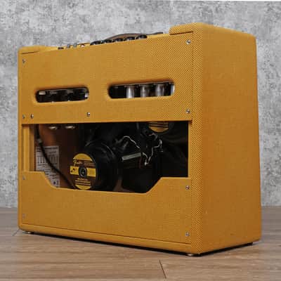 Fender '57 Custom Twin-Amp 2-Channel 40-Watt 2x12" MOD 5E8A Lacquered Tweed image 7
