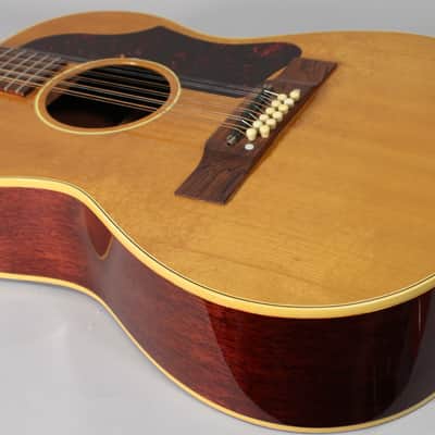 1964 Gibson B-25 12-String Acoustic Guitar | Natural Finish W/SSC image 7