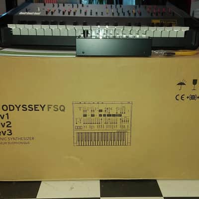 Korg Limited Edition ARP Odyssey FSQ Rev2 with SQ-1 Sequencer Bundle 2018 - Present - Black/Gold image 4