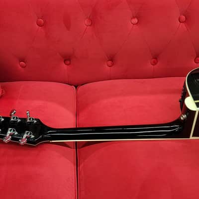 Takamine  EF341CE Acoustic Electric With Case  Black 1999 image 16
