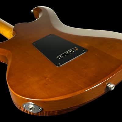 2025 Knaggs Larry Mitchell Signature Severn Tier 1 Flame Top Gloss ~ Aged Scotch image 4