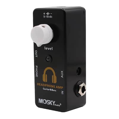 Mosky Headphone AMP AUX in Headphones OUT Stereo Guitar or Bass, FREE PICKS + HOLDER+ FREE SHIP USA image 6