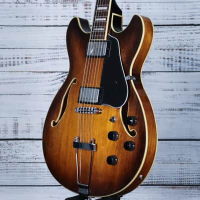 Ibanez AS7328 AS Artcore Expressionist Hollow-Body Electric Guitar | Tobacco Brown image 5