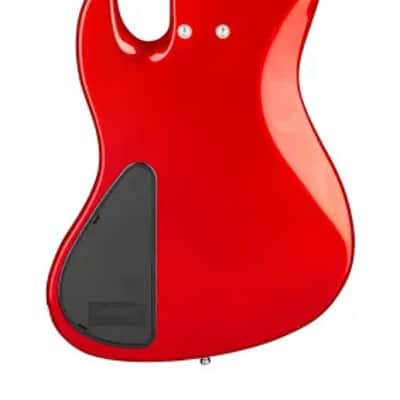 Sadowsky MetroExpress 21-Fret Vintage J/J Bass, Morado Fingerboard, 5-String - Solid Candy Apple Red Metallic High Polish image 3