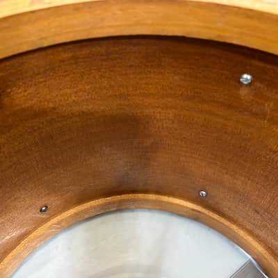 Ludwig 12" deep X 15" head Victory Marching Snare Drum (TL-2246) early 40's - Mahogany image 9