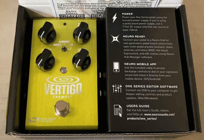 Source Audio Vertigo Tremolo Pedal image 1