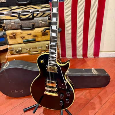 1976 Gibson Les Paul Custom Black Beauty image 2