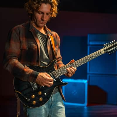 Washburn H12TB | Wing Series Hawk 12-String Electric Guitar, Trans Black. New with Full Warranty! image 22