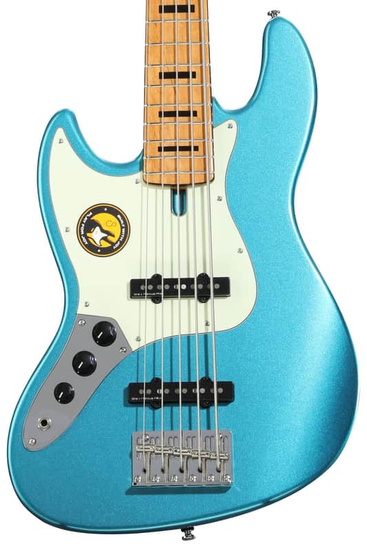 Sire Marcus Miller V5 5-string Left-handed Electric Bass Guitar - Tide Pool image 1
