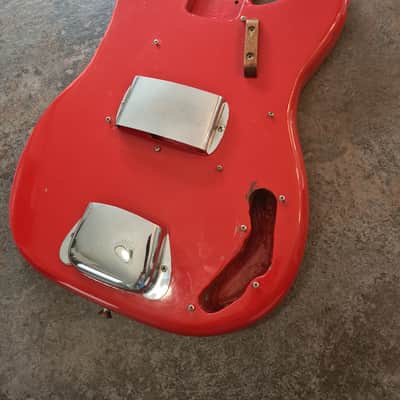 Vintage loaded 1962 Fender Precision Bass body 1961 1963 1964 1965 1966 image 3