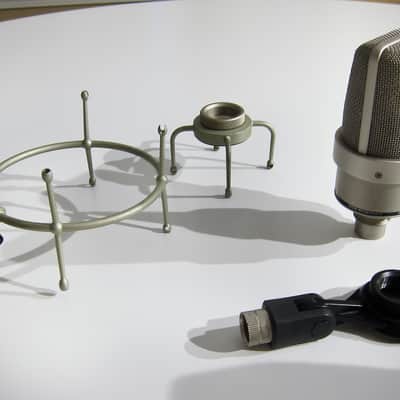 Neumann Microphone Type TLM 103 with Yoke Circa-2000s-Brushed Silver image 15