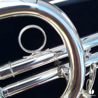 Custom Schilke Chicago A1 cornet mouthpiece case gamonbrass image 24