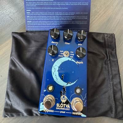 Walrus Audio Slötvå Multi-Texture Reverb 2022 - 2023 - Blue image 1