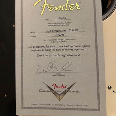 Fender Custom Shop '61 Reissue Stratocaster Relic John Cruz image 18