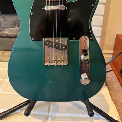Wildwood Bloomdoom Allparts Telecaster Partscaster 2020 Sherwood Green Nitro Light Relic image 2