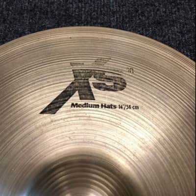 Sabian 14" XS20 Medium Hi-Hat Cymbals (Pair) image 2