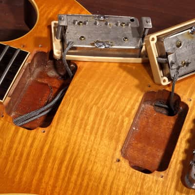 1985 Greco Les Paul Rock Spirits Standard - Honey Burst - Stunning Flame Top image 9