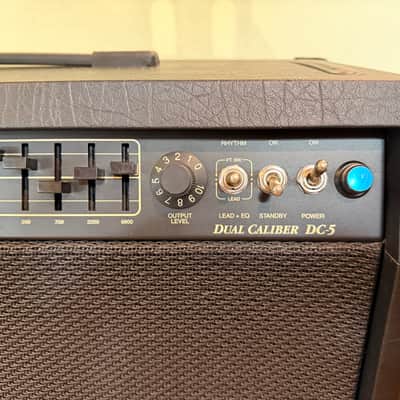 Mesa Boogie Dual Caliber DC-5 2-Channel 50-Watt 1x12" w/Brand New Gold Pin Tubes and Cover image 9