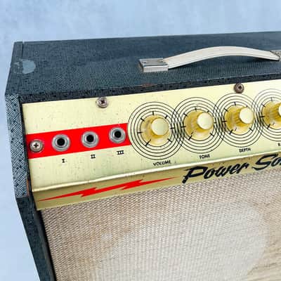 Custom Kraft Power Sonic 1x12" Combo Amplifier 1960s - Black image 3