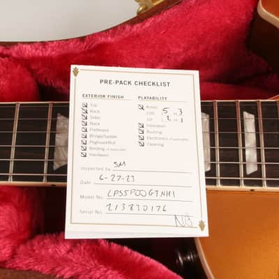 Gibson Les Paul Standard 50s Goldtop Original Collection 213830176 image 11