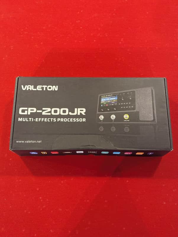 Valeton GP-200JR Multi-Effects Processor 2023 - Present - Black image 1