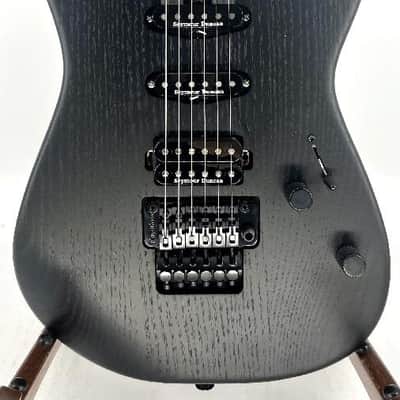 Charvel Pro Mod San Dimas Style 1 Floyd Rose Sassafras - Satin Black Ser#MC210226 image 1