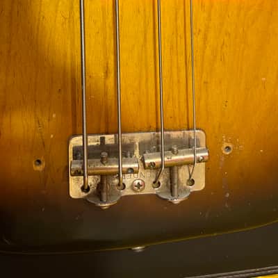 1955 Precision Bass and Bassman Amplifier Completely Original image 12