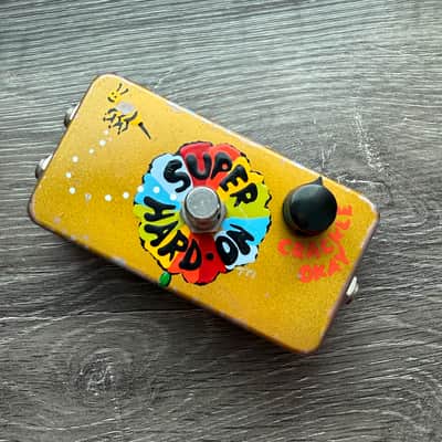 ZVex Super Hard On Boost Hand-Painted | Reverb