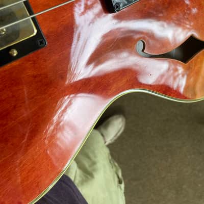 Josh Williams Guitars Hollowbird 2024 - Watermelon image 8