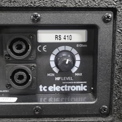 TC Electronic RS410 4x10" 600w Bass Cab 2010s - Black Bild 3