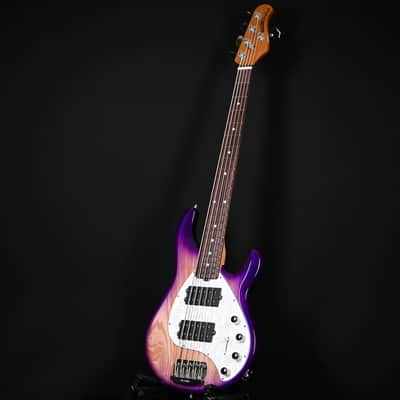 Ernie Ball Music Man StingRay Special 5 HH w/ Rosewood Fingerboard Bass Guitar- Purple Sunset 2026 (K11685) image 10
