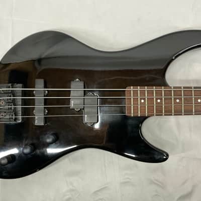 Guild Pilot Bass Guitar - Black - Pickups Replaced and Drop Tuner Added image 2