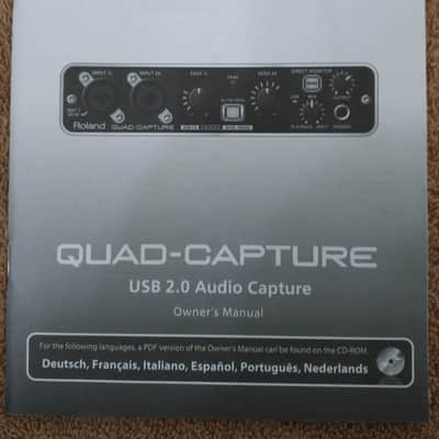Roland  UA-55 Quad-Capture 2010? black image 2