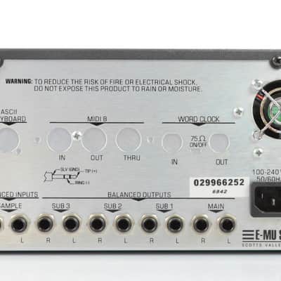 E-MU E6400 Ultra Sampler Sequencer 128Mb Sample RAM & Extras #29657 image 10