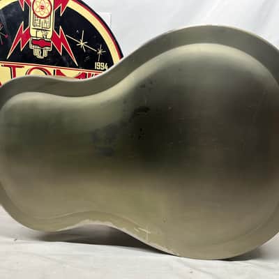 Regal RC-43 Antiqued Nickel-Plated Body Triolian Resonator Guitar image 11