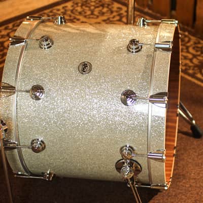 DW Collector's Maple Mahogany Broken Glass Drum Set - 22,10,12,14,16,14sn - SO#1416749 image 2
