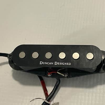 2000's Seymour Duncan Designed SC101 Black Neck Single Coil Guitar Pickup 6.74k image 2