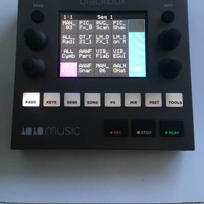 1010 Music Blackbox Desktop Compact Sampling Studio 2016 - Present - Black image 1