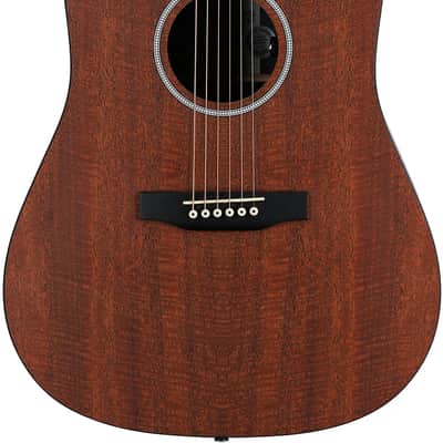 Martin D-X1E Mahogany Acoustic-Electric Guitar (with Gig Bag) image 2