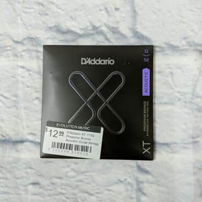 D'Addario XT 11/52 Phosphor Bronze Acoustic Guitar Strings image 1