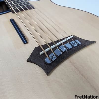 Warwick Alien Acoustic 6-String Bass w/ Fishman Piezo Prefix System A/E w/ Bag - 7.5 Pounds #8667-21 image 7