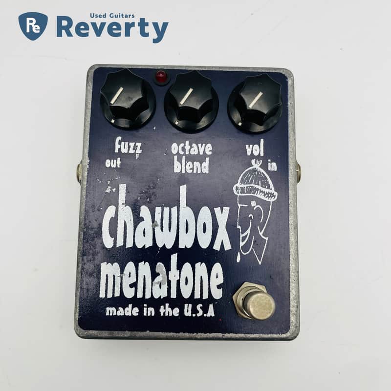Menatone Chawbox 1999 Octave Fuzz Guitar Effect Pedal Made in USA