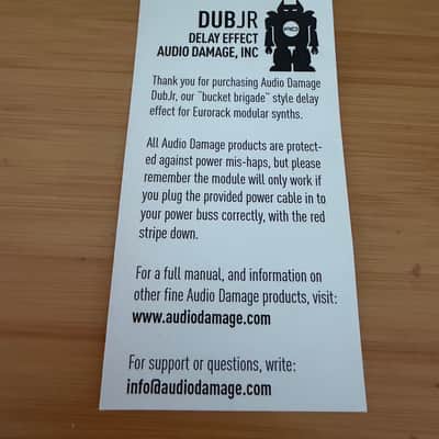 Audio Damage Dub JR Mk II 2010s - Silver image 3