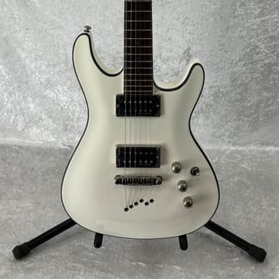 Ibanez SZ320EX electric guitar in gloss white finish with case image 14
