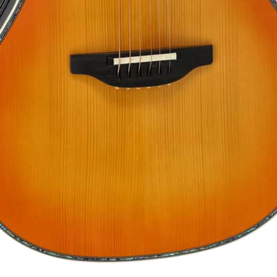 Ovation 2762BL-HB-G Custom Balladeer US-Made Deep Contour Lyrachord® GS Body Maple Neck 6-String Acoustic-Electric Guitar w/Soft Case image 7