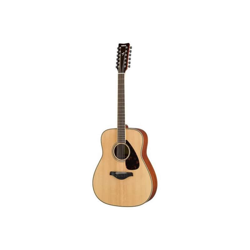 Yamaha FG820-12 Folk Acoustic 12-String Guitar 2010s - Natural image 1