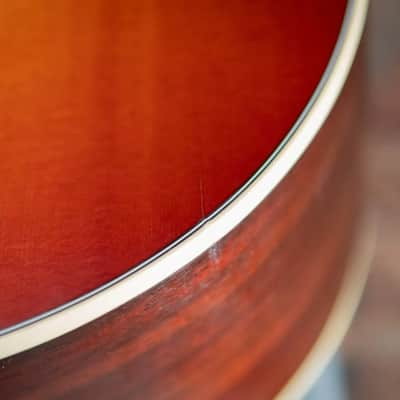 Gibson J-45 Studio Rosewood Acoustic/Electric Guitar - Satin Rosewood Burst with Hardshell Case - Floor Model image 11