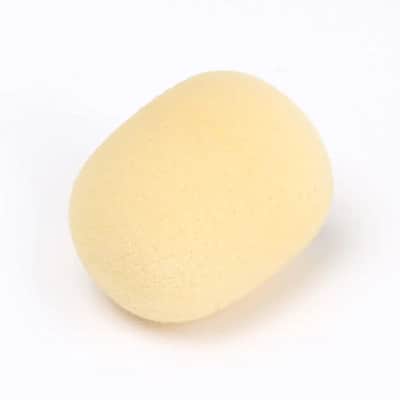8Mm Dia Yellow Wind Shield Mic Sponge Cover For Loudspeaker Lapel Microphone Headset Microphone Ey-M02 Pack Of 10 image 3